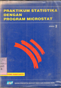 Praktikum statistika dengan program Microstat