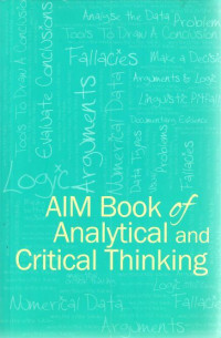 AIM book of analytical and critical thinking