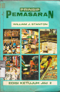 Prinsip pemasaran : William J. Stanton; terj. Sadu Sundaru