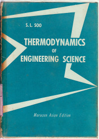 Thermodynamics of engineering science : S.L. Soo