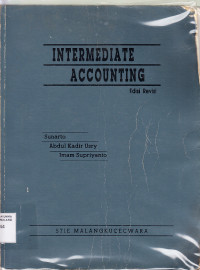 INTERMEDIATE ACCOUNTING

Intermediate accounting