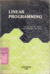 Linear programming : Marwan Asri, Wahyu Widayat