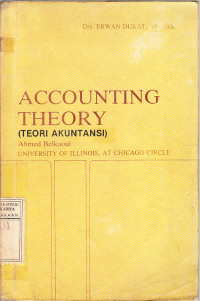 Accounting theory = teori akuntansi