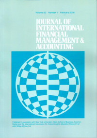 Journal of International Financial Management & Accounting