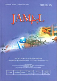 JAMAL : Jurnal Akuntansi Multiparadigma