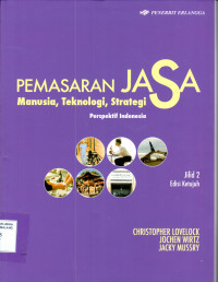 Image of Pemasaran jasa: manusia, teknologi, strategi perspektif indonesia